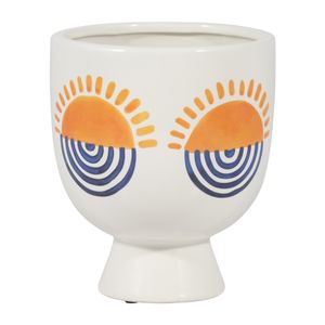 FOSTERMOOR WHITE PLANTER 7 (IN) 1