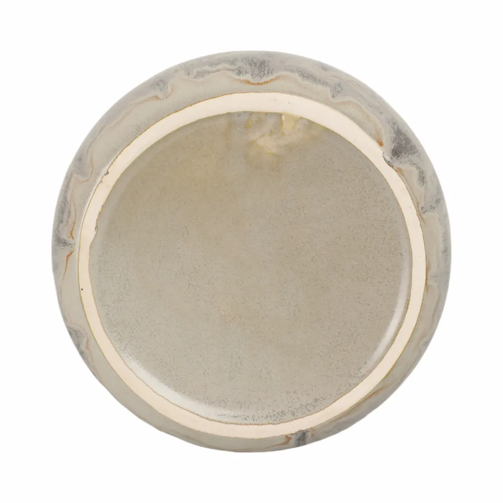 HAWLEYGROVE GRAY VASE 8 (IN)
