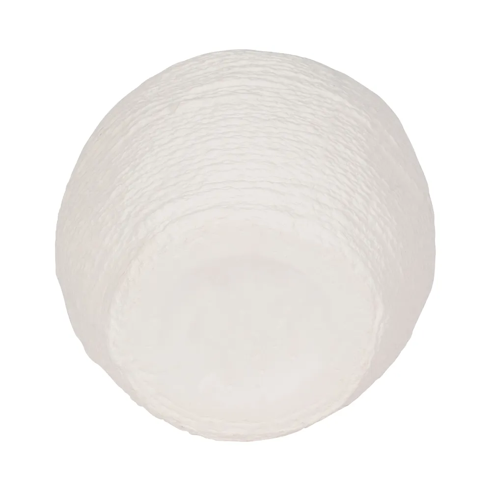 DENNINGHOLM WHITE VASE 7 (IN)