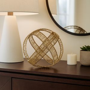 DRAYTONWOOD GOLD ORB 9 (IN) 2