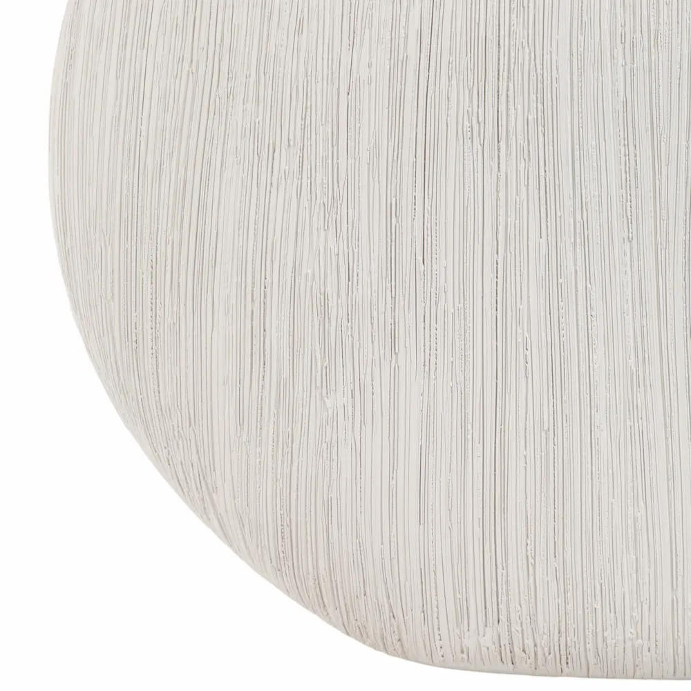 MARCHOLM WHITE VASE 15 (IN)