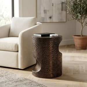 KANEWOOD BRONZE STOOL 21 (IN) 10