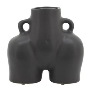 HELENAOAK BLACK VASE 6 (IN) 1