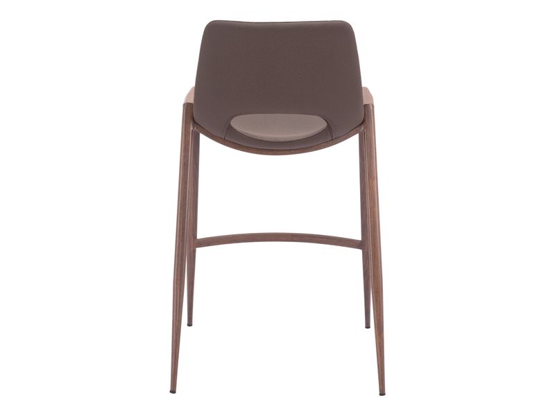 Desi Counter Stool Brown & Walnut 5