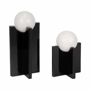 RYELAKE SET OF 2 BLACK DECOR 13 (IN) 3