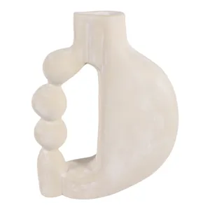 FERNMOOR IVORY VASE 17 (IN) 1