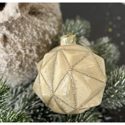 Caramel Bite Ornament  4x4in