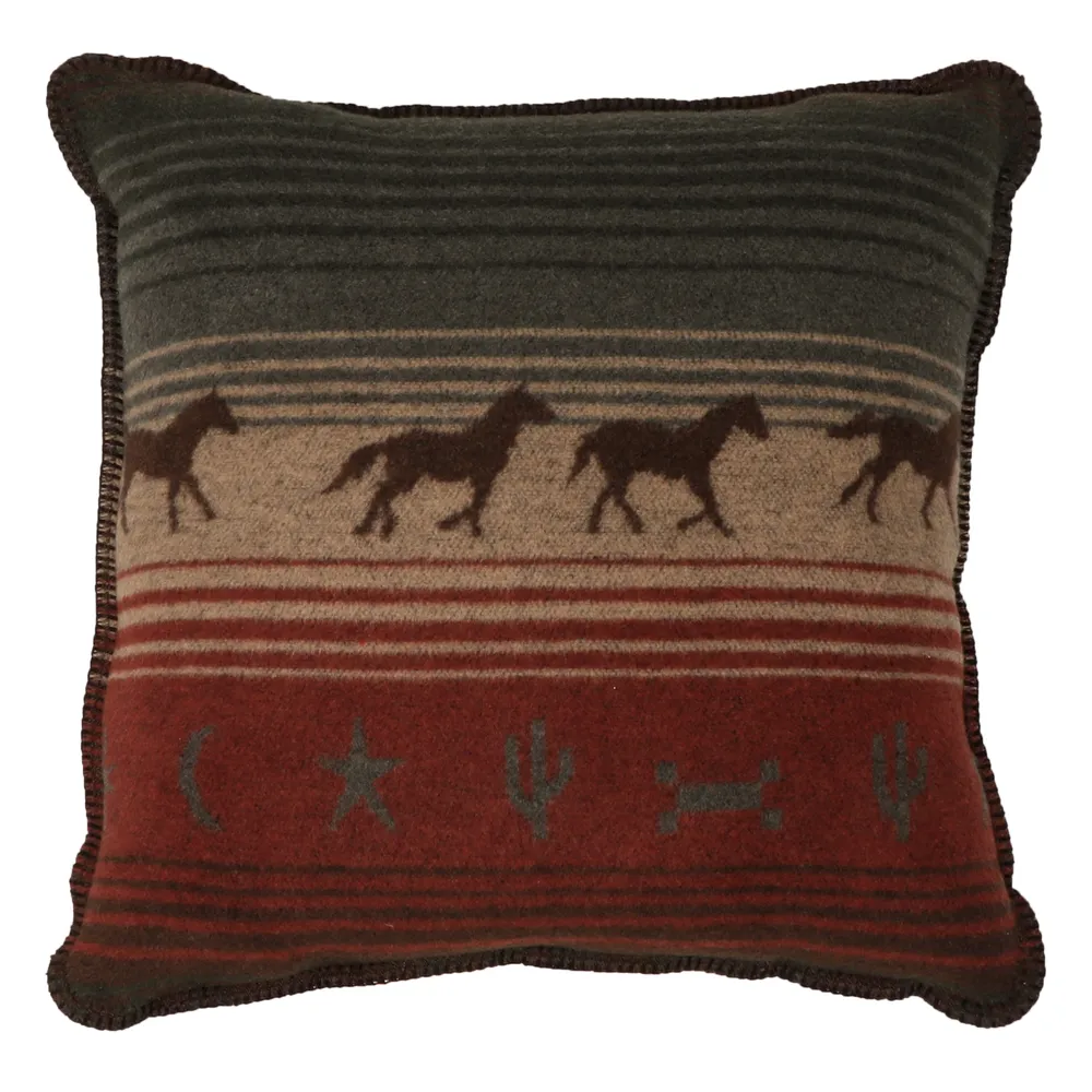 Mustang Canyon III Pillow - 20x20