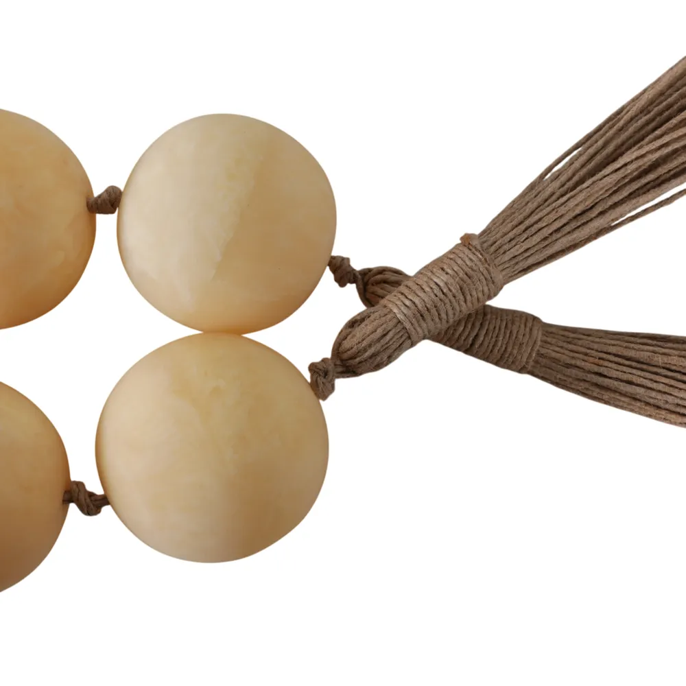PALMERHAVEN IVORY BEAD 2 (IN)