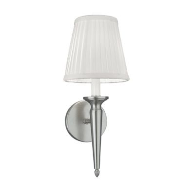 Georgetown 14.5″ High 1-Light Sconce - Brushed Nickel