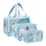 SWIMSUIT SACK WITH SEE-THRU POCKET - WATERCOLOR ANCHORS 1