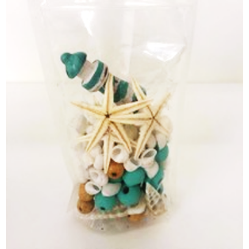 Assorted Beach Themed Filler, Lighthouse & Starfish