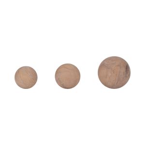 MASONHAM SET OF 3 BROWN DECOR 5 (IN) 4