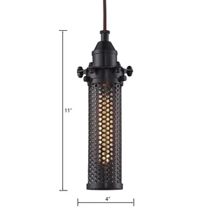 Fulton 4'' Wide 1-Light Mini Pendant - Oil Rubbed Bronze 2