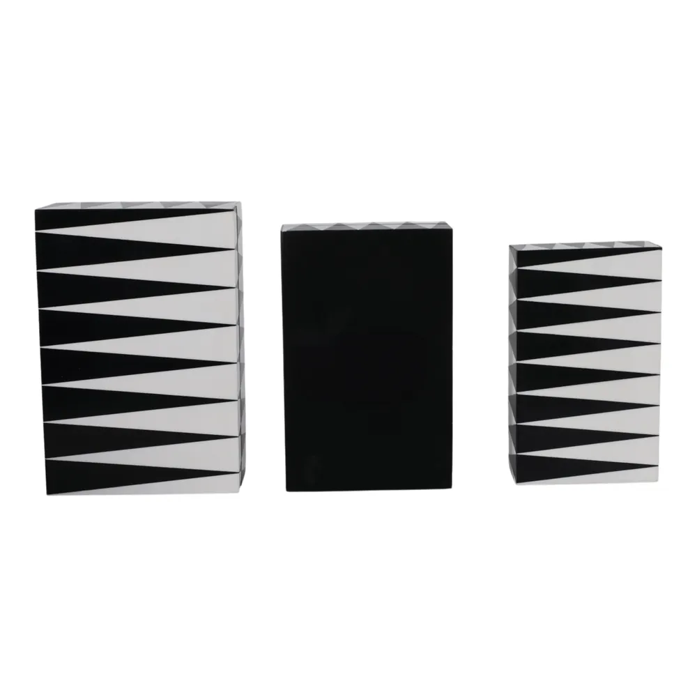 WALT SET OF 3 BLACK BOXES 4 (IN)