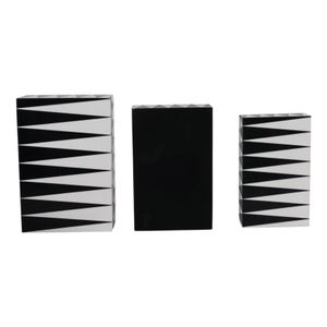 WALT SET OF 3 BLACK BOXES 4 (IN) 7