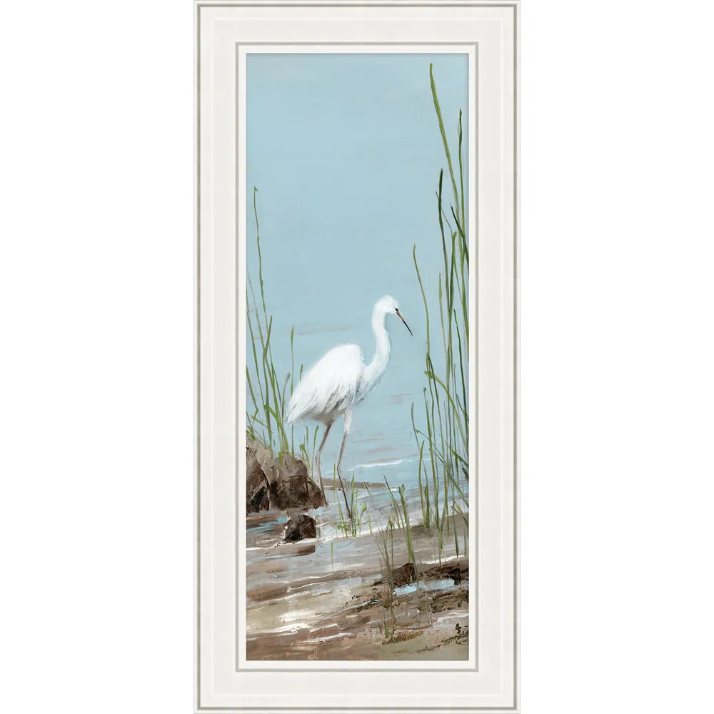 Gel Print with White Beveled Frame