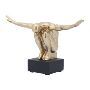 FINNCREST SET OF 2 GOLD BOOKENDS 6 (IN) 3