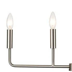 Park Slope 25'' Wide 4-Light Chandelier - Brushed Nickel 2