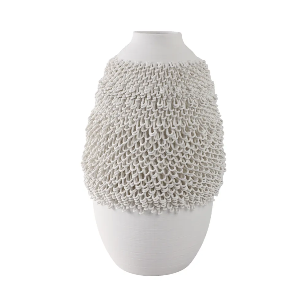 GARTONWAY IVORY VASE 14 (IN)
