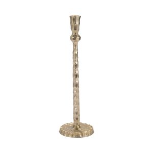 CALECREST GOLD CANDLE HOLDER 15 (IN) 4