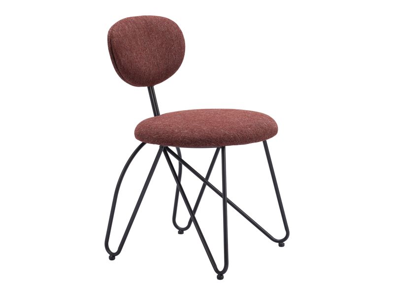 Novi Dining Chair Maroon Brown 7