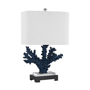 Cape Sable 26'' High 1-Light Table Lamp - Navy 1