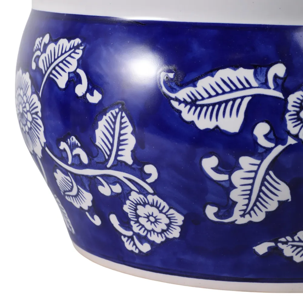 HENLEYDALE SET OF 2 BLUE PLANTER 7 (IN)