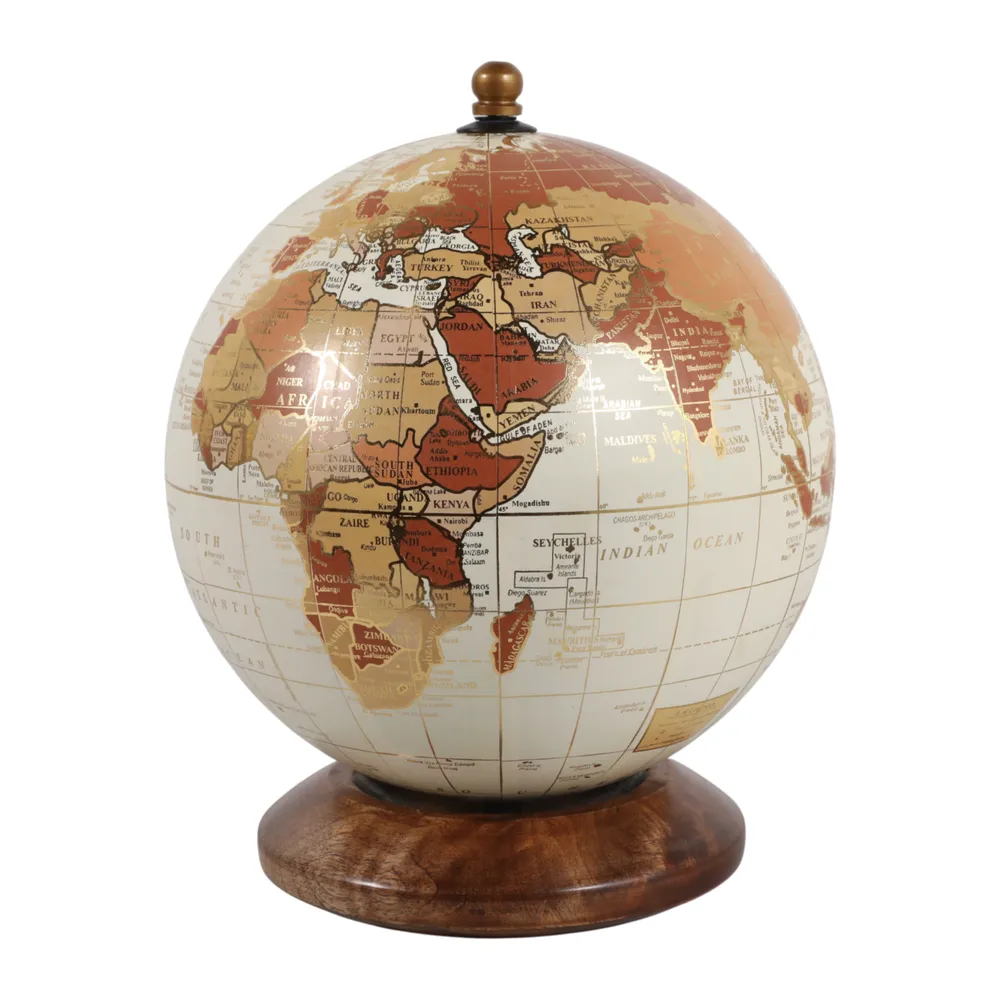 KNOXBEACH BRONZE GLOBE 10 (IN)