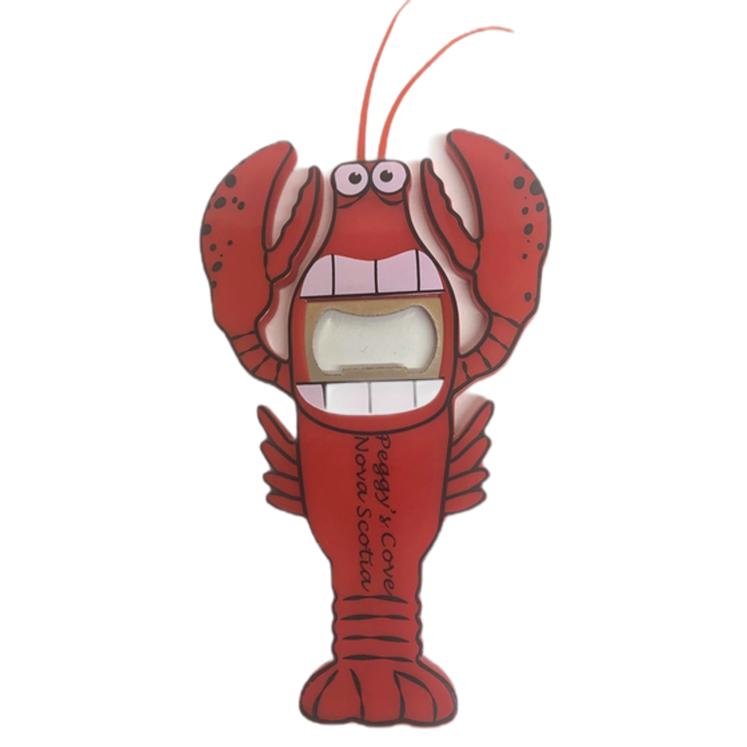 BIG BITE LOBSTER BOTTLE OPENER MAGNET