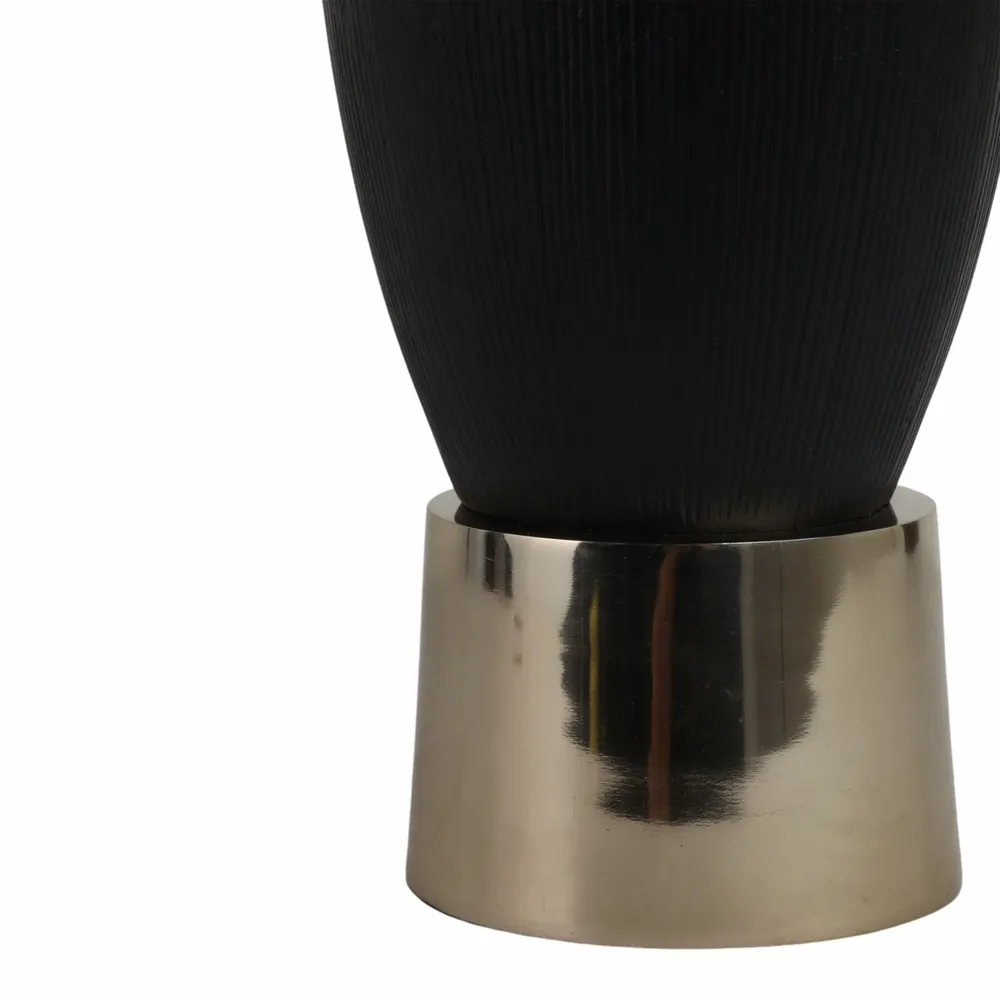 SHAWCREST BLACK VASE 16 (IN)