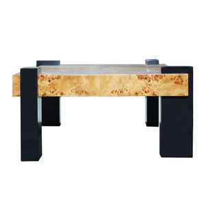 Bromo Coffee Table - Natural Burl 3