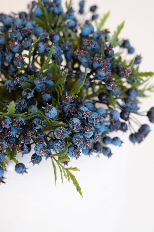Artificial Blueberry Bundle