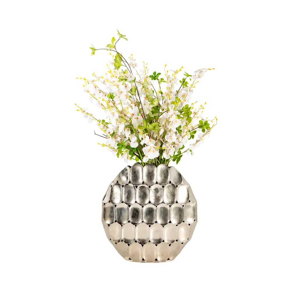 EDWINCREST SILVER VASE 17 (IN)