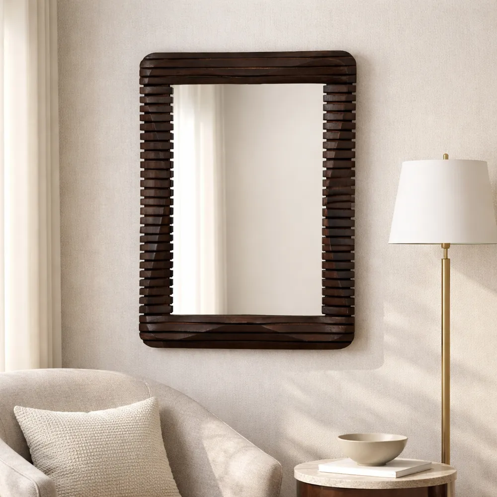 CRANEGROVE BROWN MIRROR 30 (IN)