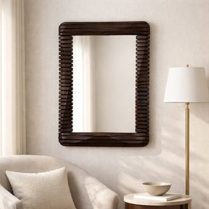 CRANEGROVE BROWN MIRROR 30 (IN) 10
