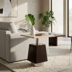 ROCKHAVEN BROWN TABLE 21 (IN) 11