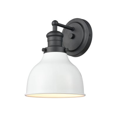 Haralson 10″ High 1-Light Sconce - Charcoal