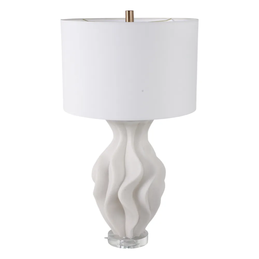 NICOLELEY WHITE LAMP 29 (IN)