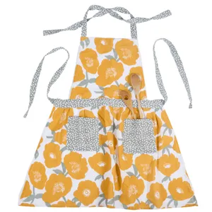 Icelandic Poppies Gold Apron 7