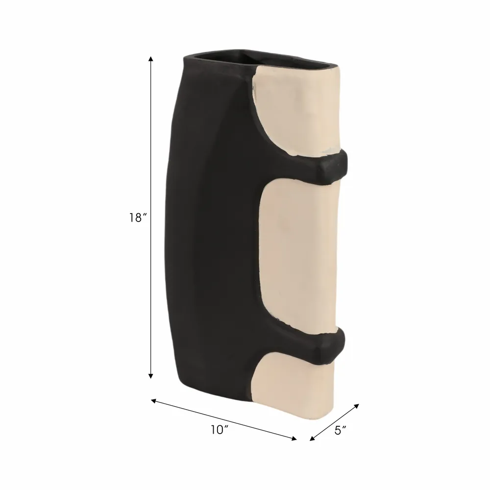 COLVINHOLM BLACK VASE 18 (IN)