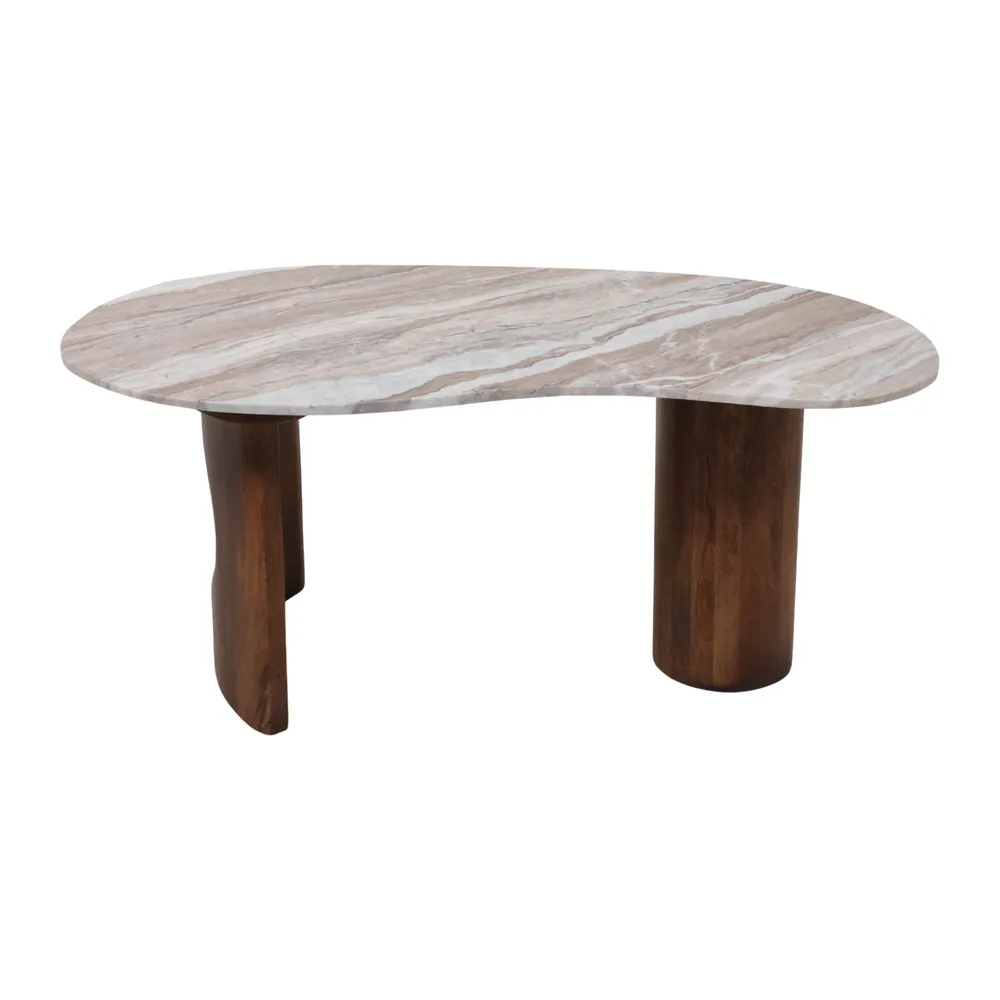 VERAWAY BROWN COFFEE TABLE 19 (IN)