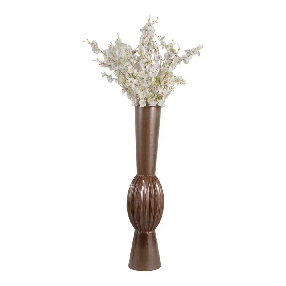 EATONCROSS BROWN VASE 30 (IN)
