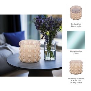 BUFORDHAM PINK CANDLE 7 (IN) 10