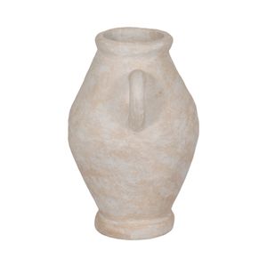 NATESTONE WHITE VASE 24 (IN) 5
