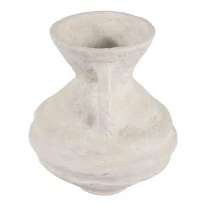 FERRIS WHITE VASE 10 (IN) 7