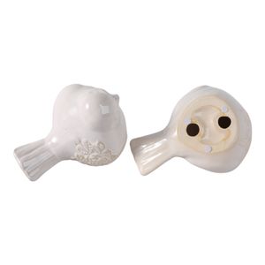 FERNRUN SET OF 2 IVORY GARDEN STATUARY 6 (IN) 8