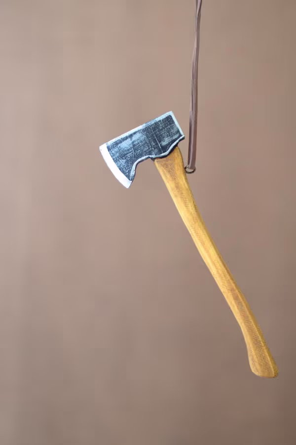 Axe Christmas Ornament