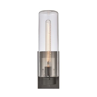 Garity 18″ High 1-Light Outdoor Sconce - Textured Black