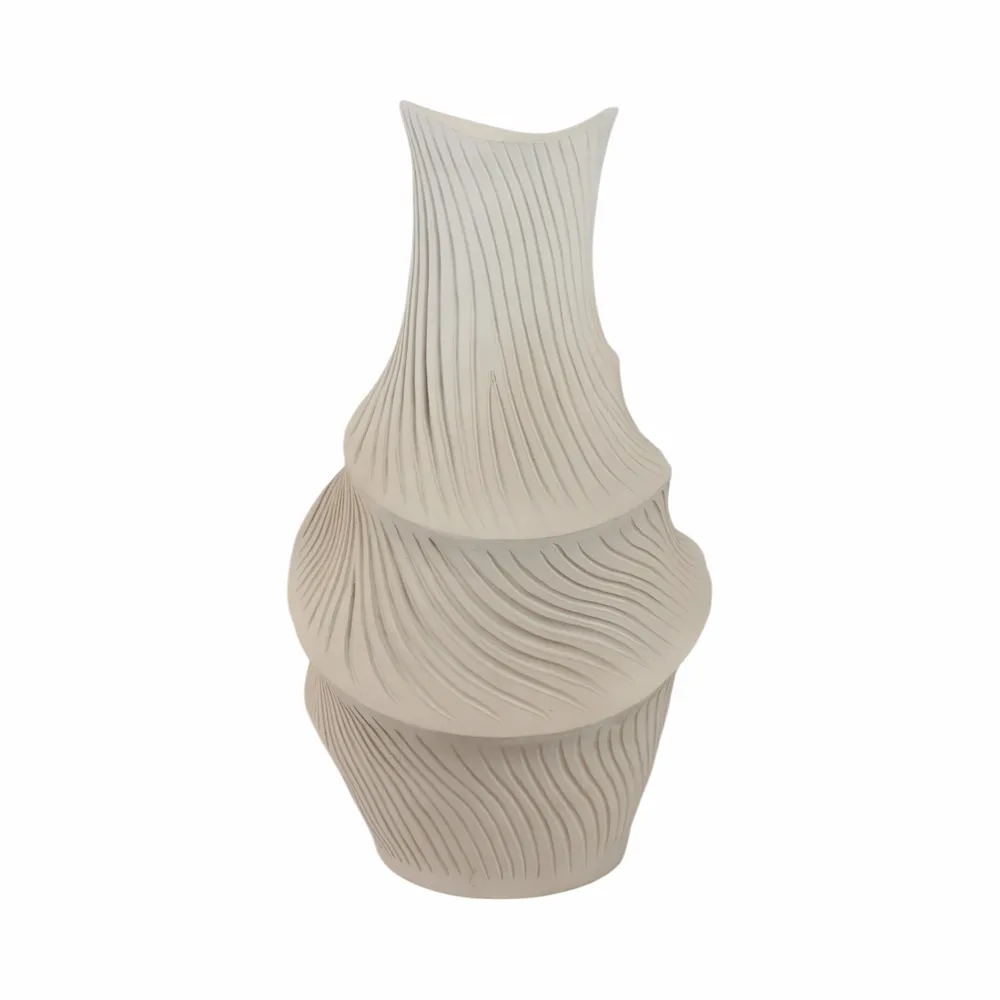 HARLEMWELL IVORY VASE 19 (IN)